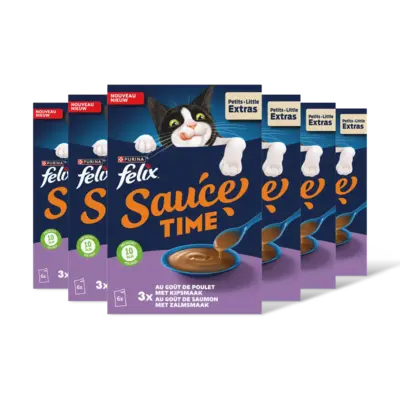 pdp-image-Felix Sauce time met kip- of zalmsmaak 6-pack