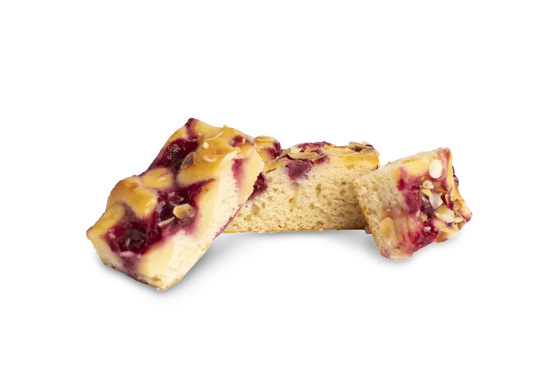 Kersencake met banketbakkersroom