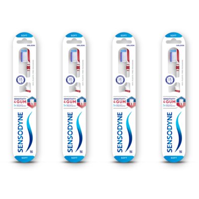pdp-image-Sensodyne Complete Protect Tandenborstel Soft 4pk