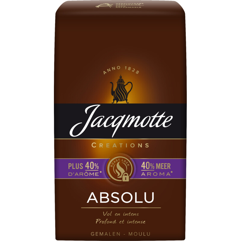 Een afbeelding van Jacqmotte Gemalen koffie moka absolu BEL