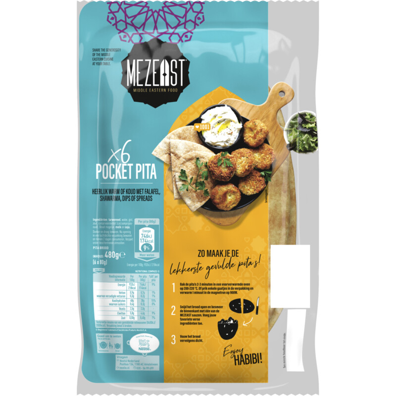 Een afbeelding van Mezeast Pita Pocket
