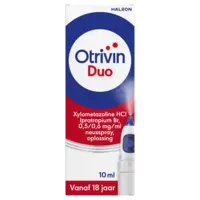 Otrivin Duo neusspray vanaf 18 jaar