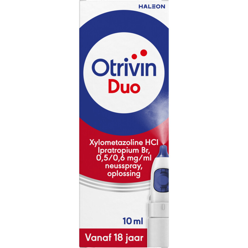Een afbeelding van Otrivin Duo neusspray vanaf 18 jaar
