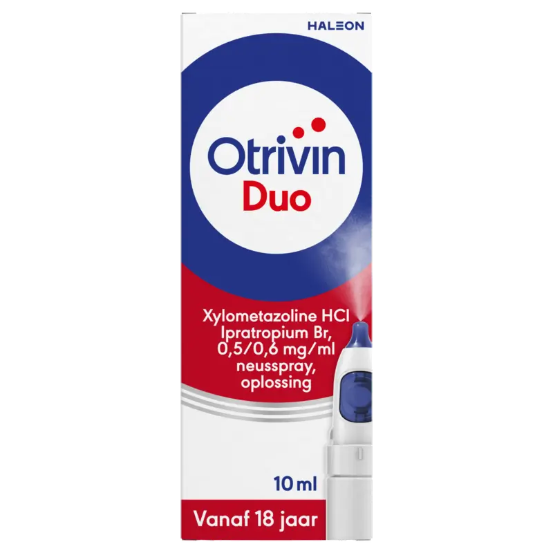 Duo neusspray vanaf 18 jaar