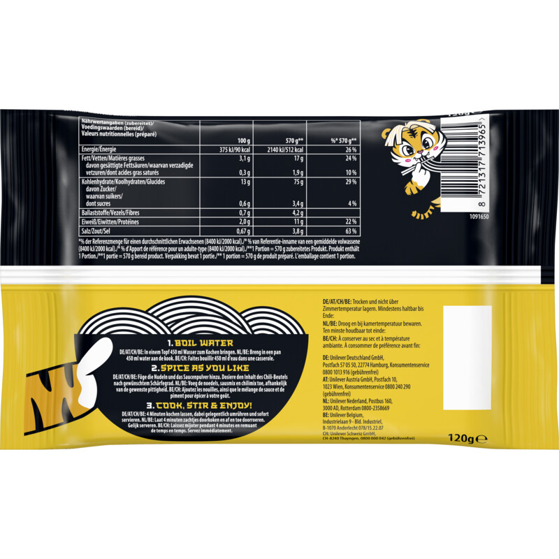 Een afbeelding van Namdong Chicken jjigae k-noodles flavour