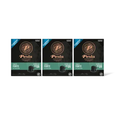 pdp-image-Perla Superiore Finest espresso forte capsules 3-pack