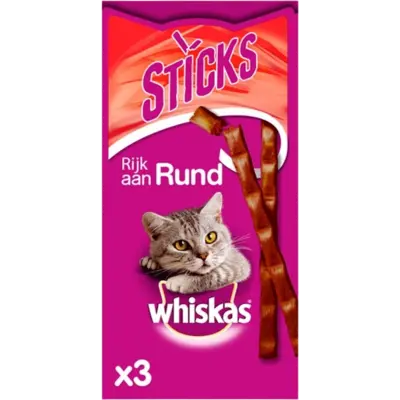 pdp-image-Whiskas Sticks rund kattensnacks