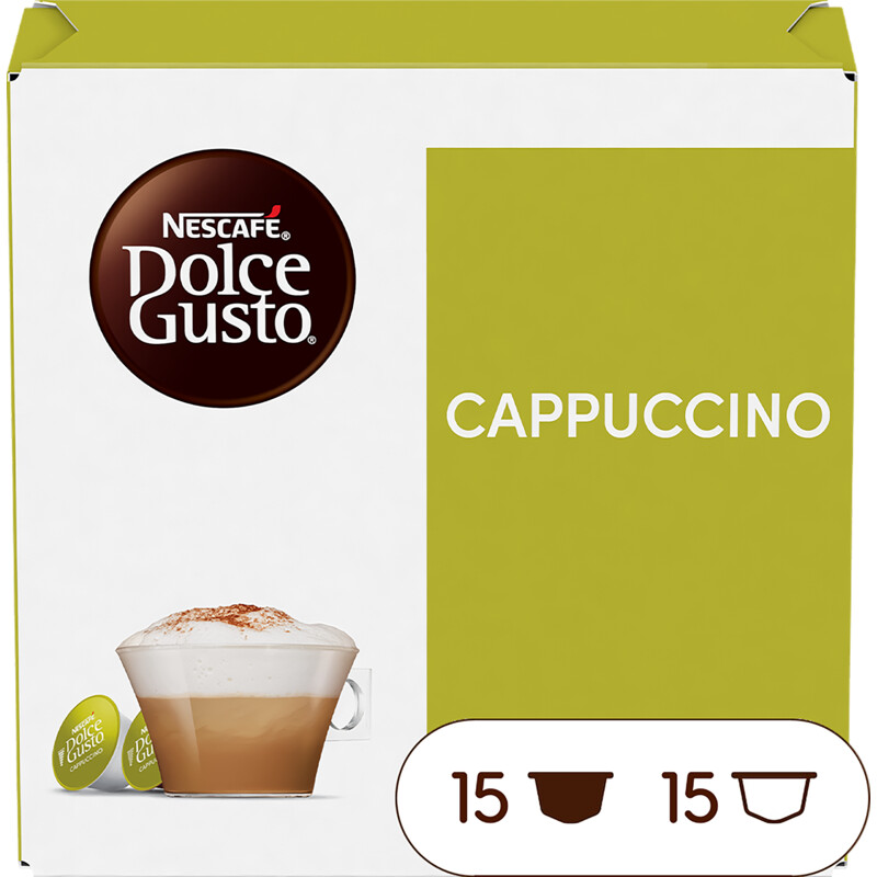 Een afbeelding van Nescafé Dolce Gusto Cappuccino capsules