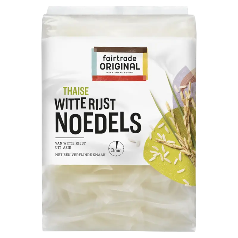 Fairtrade Original Thaise rijst noedels witte rijst