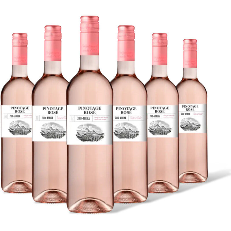 AH Pinotage rosé 6 flessen
