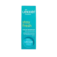 The Lekker Company Natural deodorant peppermint rosemary