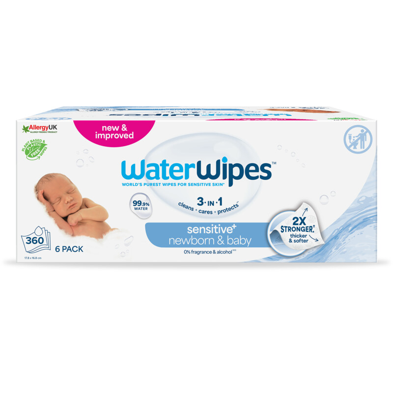 Een afbeelding van WaterWipes Babydoekjes 6-pack