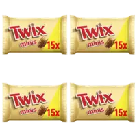 Twix Minis repen uitdeelzak 4-pack