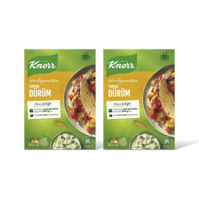 Knorr Wereldgerechten Turkse dürüm 2-pack