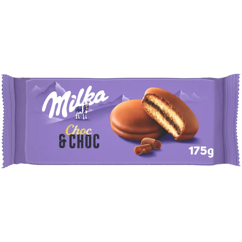 Choc & choc cakejes met chocolade