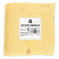 AH Zwitserse emmentaler AOP 45+ voorverpakt