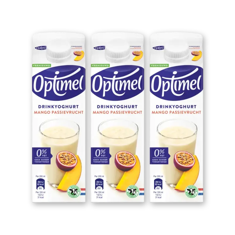Drinkyoghurt mango-passievrucht 3-pack