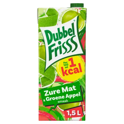 pdp-image-DubbelFrisss 1kcal zure mat & groene appel smaak