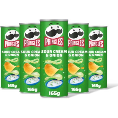 Pringles Sour cream & onion 5-pack