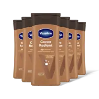 Vaseline Cocoa radiant lotion 6-pack