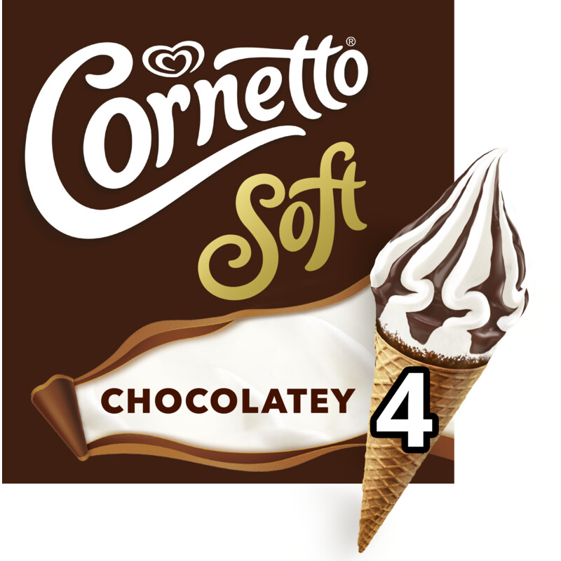 Een afbeelding van Ola Cornetto soft chocolatey
