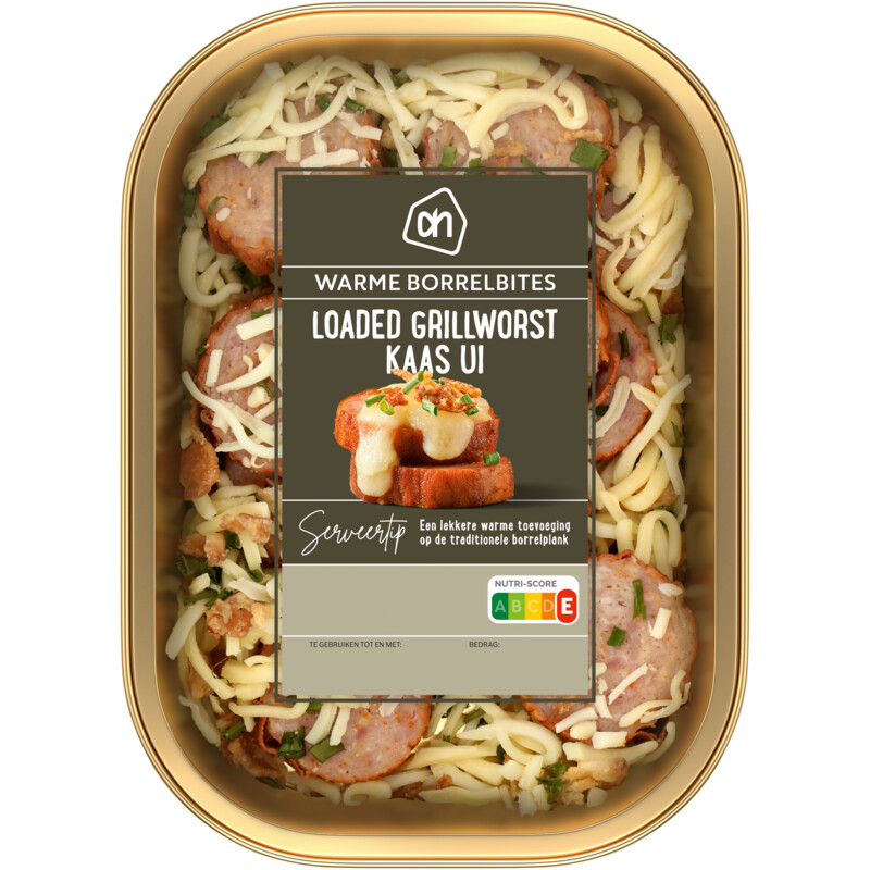 AH Loaded grillworst kaas ui