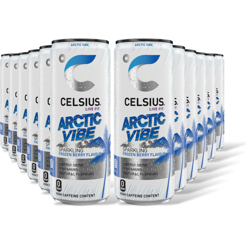 Celsius Sparkling arctic vibe 12-pack