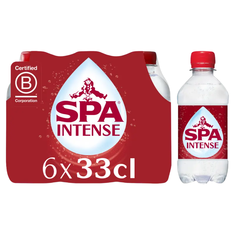 Spa Intense bruisend mineraalwater 6-pack