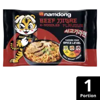 Namdong Beef jjigae k-noodles flavour