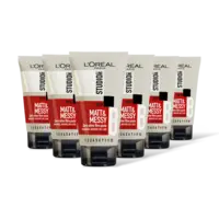 Studio Line Matt & Messy fibre paste 6-pack