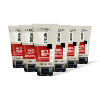 pdp-image-Studio Line Matt & Messy fibre paste 6-pack