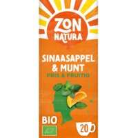 Een afbeelding van Zonnatura Sinaasappel & munt fris & fruitig