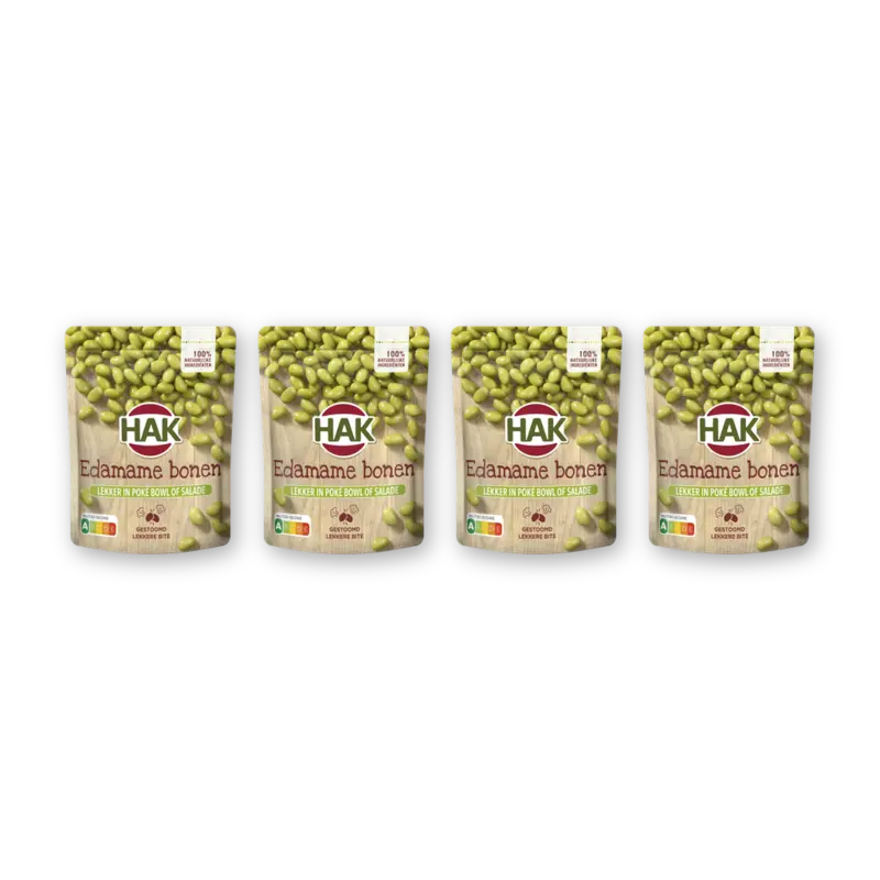 Hak Edamame bonen 4-pack