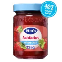 Hero Jam minder zoet aardbeien