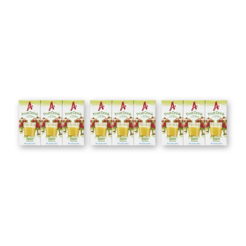 Fruitdrink appel 18-pack