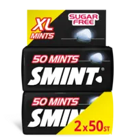 Smint Blackmint XL mints sugarfree 2-pack