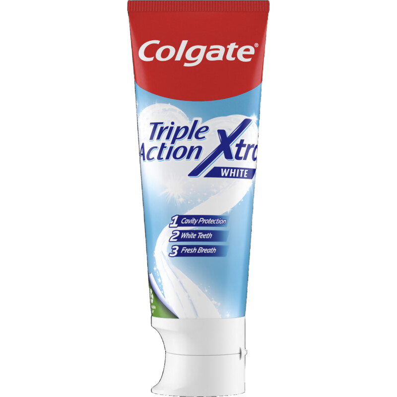 Colgate Triple action extra whitening tandpasta