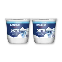 Danone Skyr naturel high protein 0% fat 2-pack