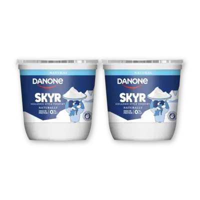 pdp-image-Danone Skyr naturel high protein 0% fat 2-pack