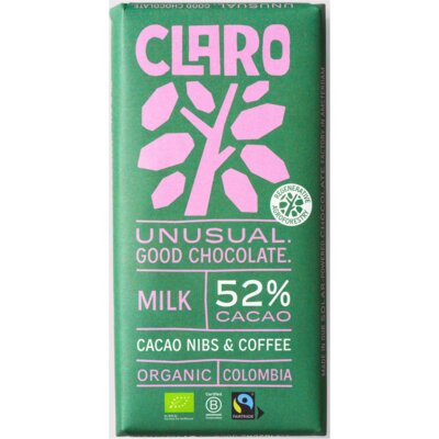 pdp-image-Claro Reep 52% milk cacao nibs & coffee