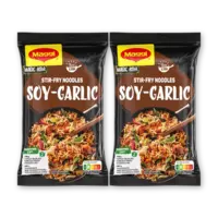 Maggi Stir-fry noodles soy garlic 2-pack