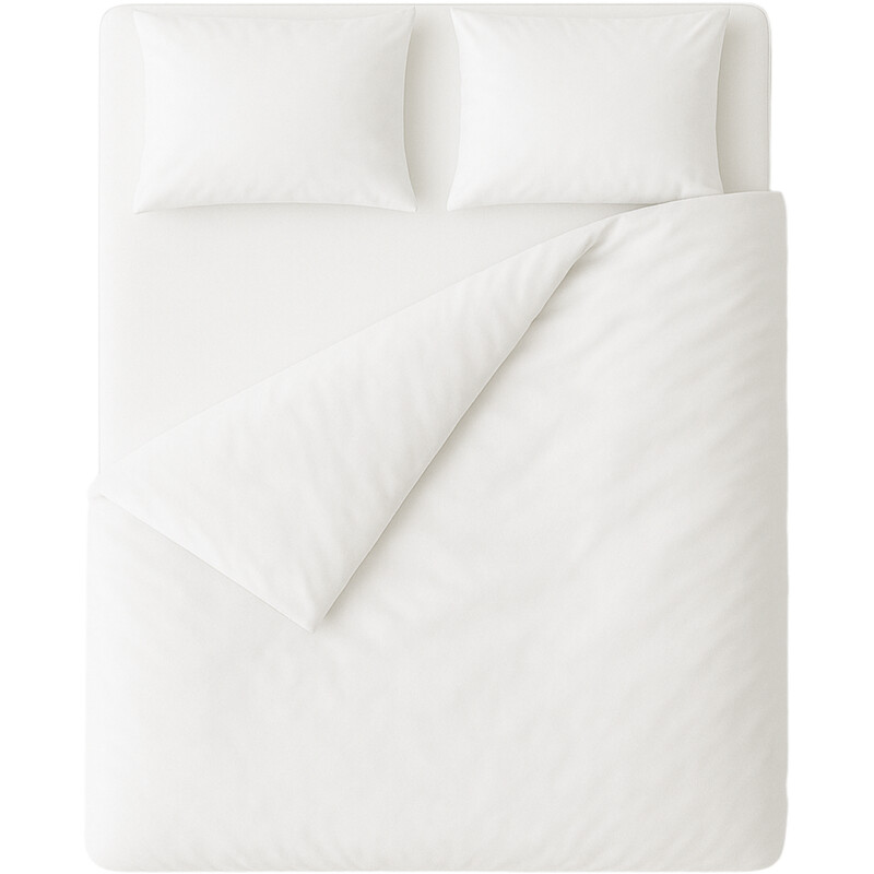 Een afbeelding van Ten Cate Dekbedovertrek 200x200/220 - wit