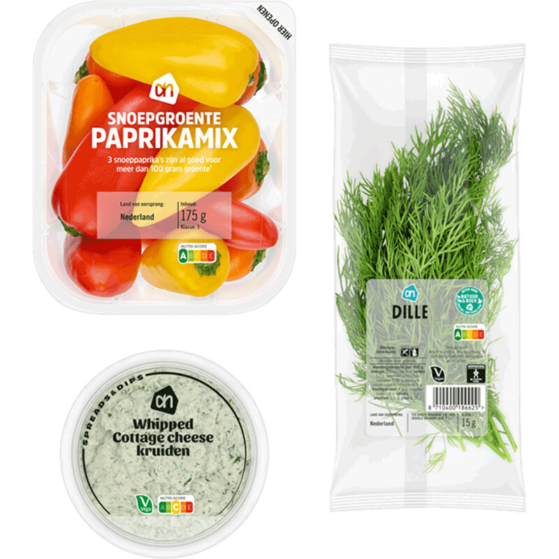 Een afbeelding van AH Snoepgroente Paprikamix Pakket