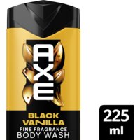 Axe Black vanilla + fine fragrance showergel