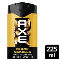 Axe Black vanilla + fine fragrance showergel