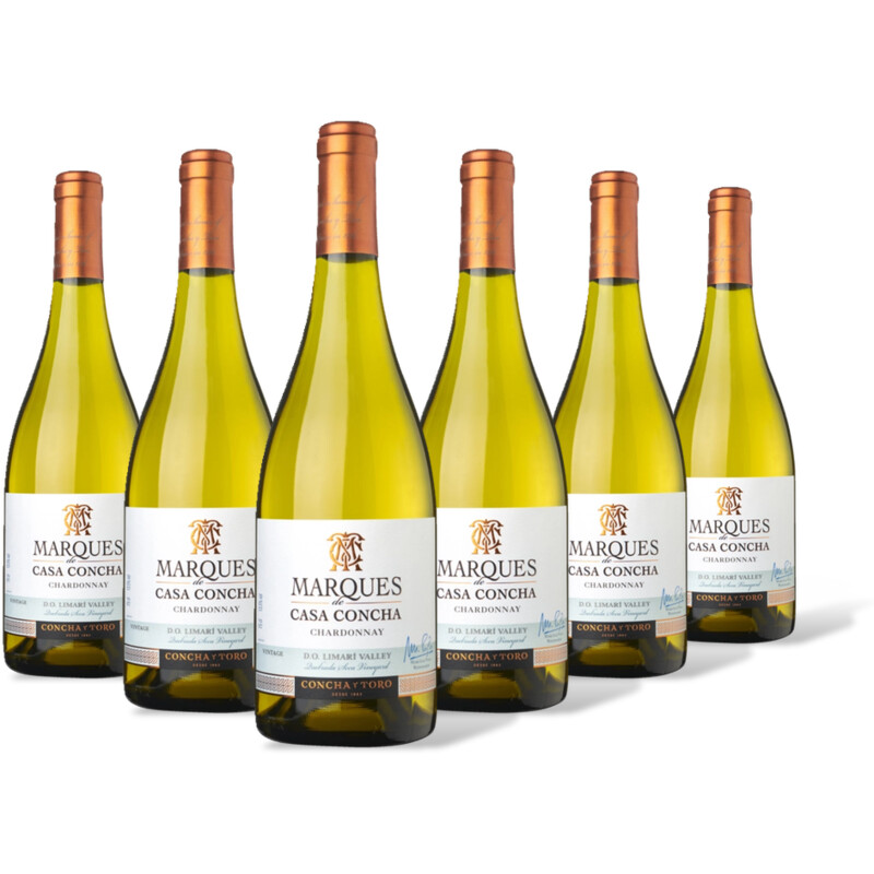 Marques Casa Concha Chardonnay 6 flessen