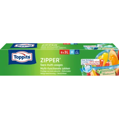 pdp-image-Toppits Zipper multi-functionele zakken 3 liter