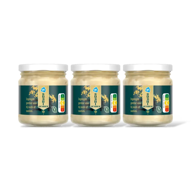 AH Sushi gember 3-pack