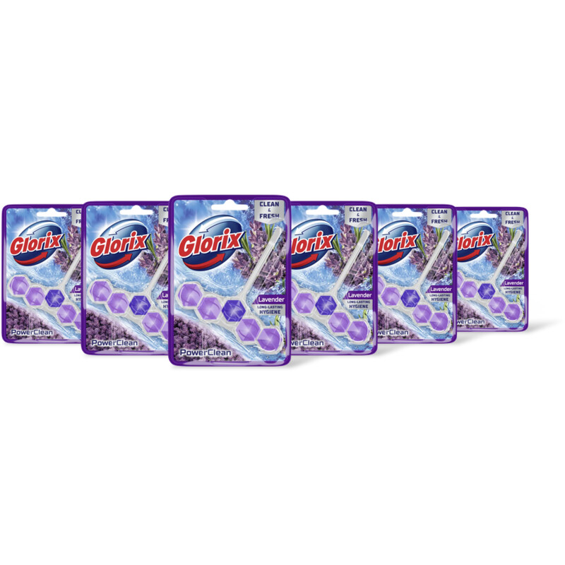Glorix WC Blok Lavendel 6-pack