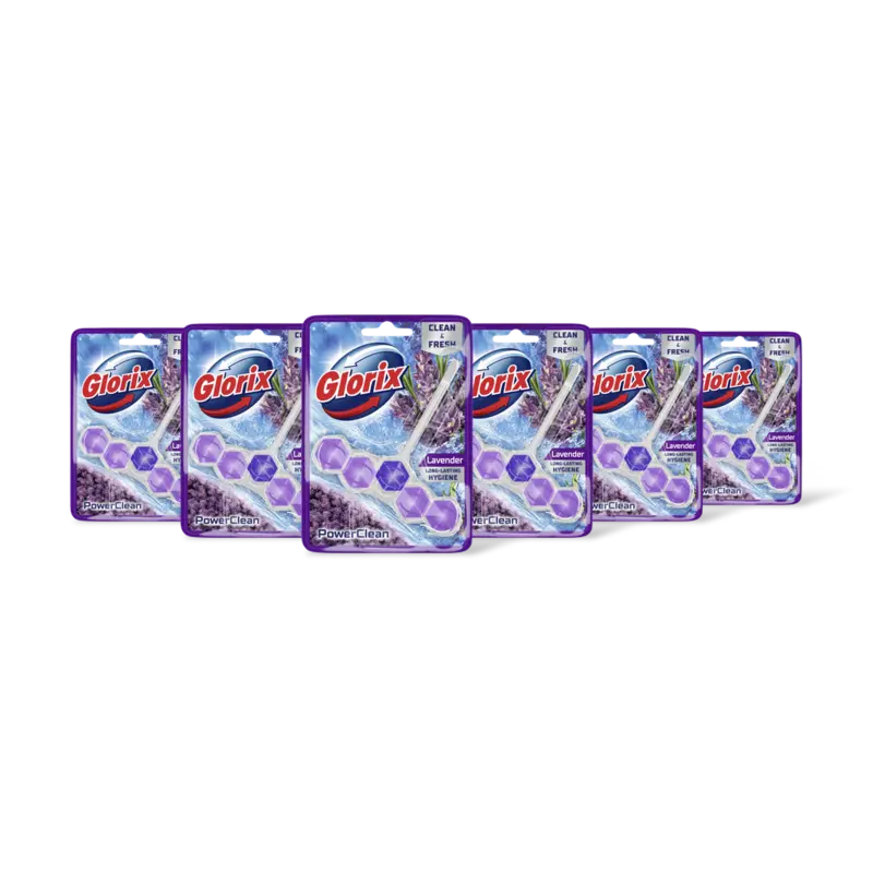 Glorix WC Blok Lavendel 6-pack
